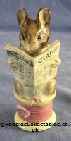 Besick Beatrix Potter Tailor Of Gloucester quality figurine